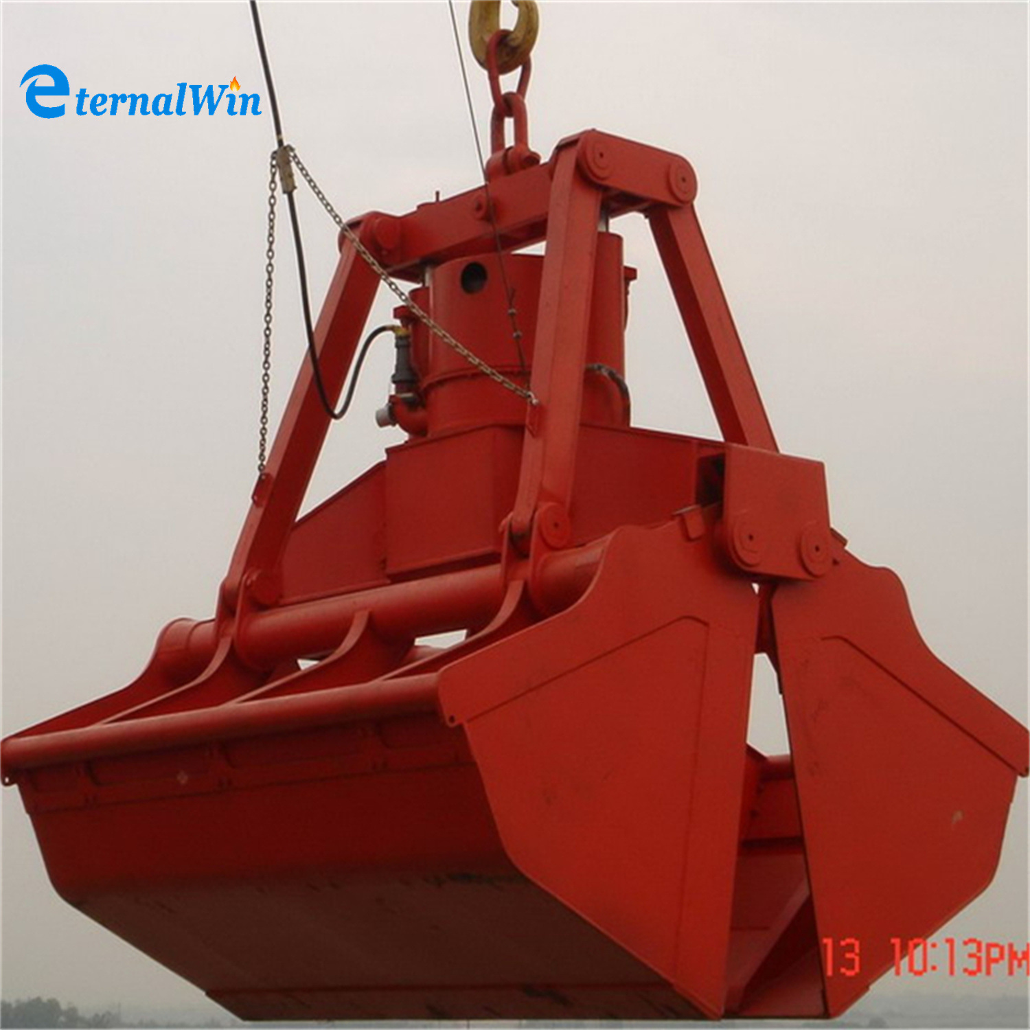 China Good Quality 10t 20t 25t Grab Bucket Overhead Crane for Sale