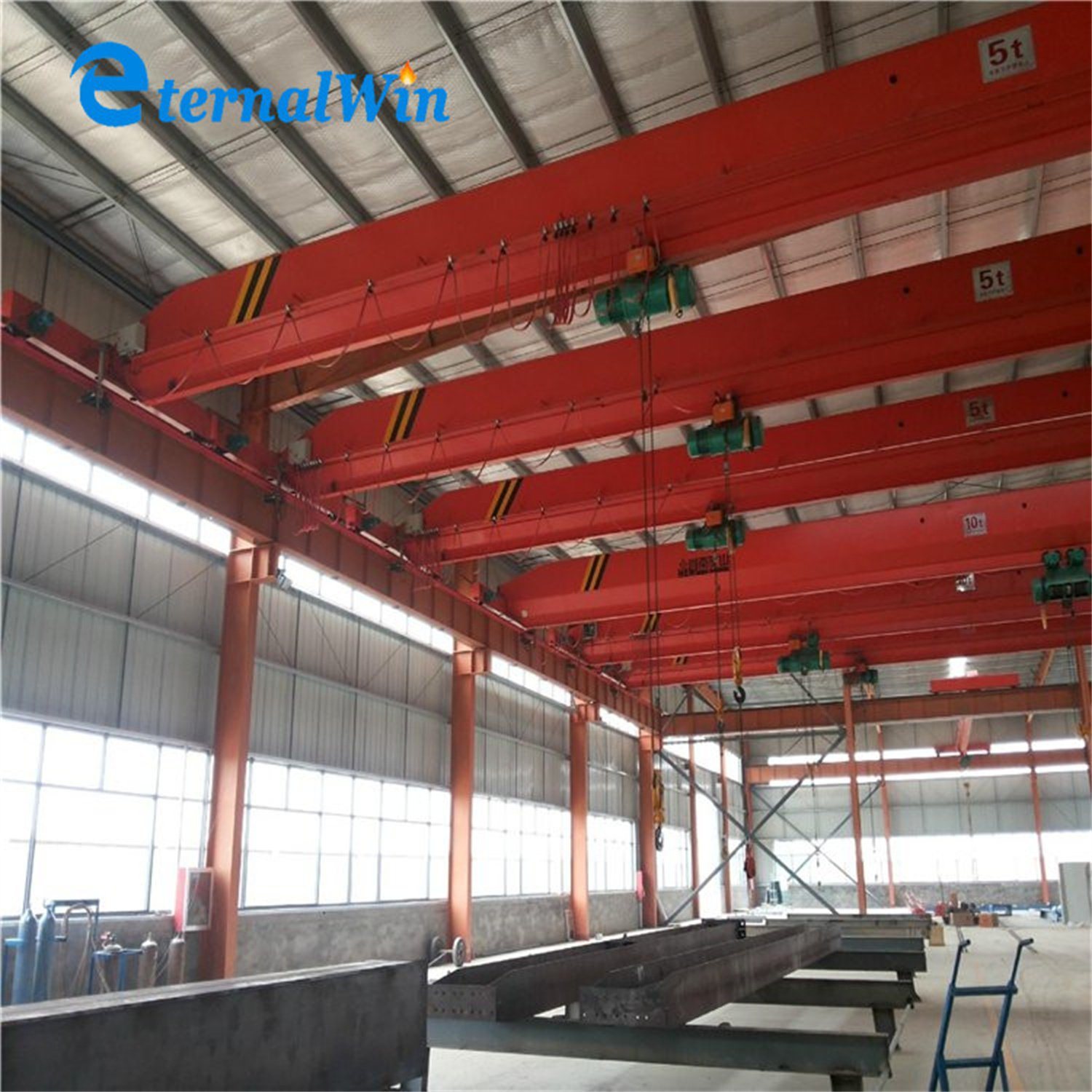 China Products/Suppliers Wireless Remote Control Winch Trolley Heavy Duty Industrial Single Girder Overhead Crane