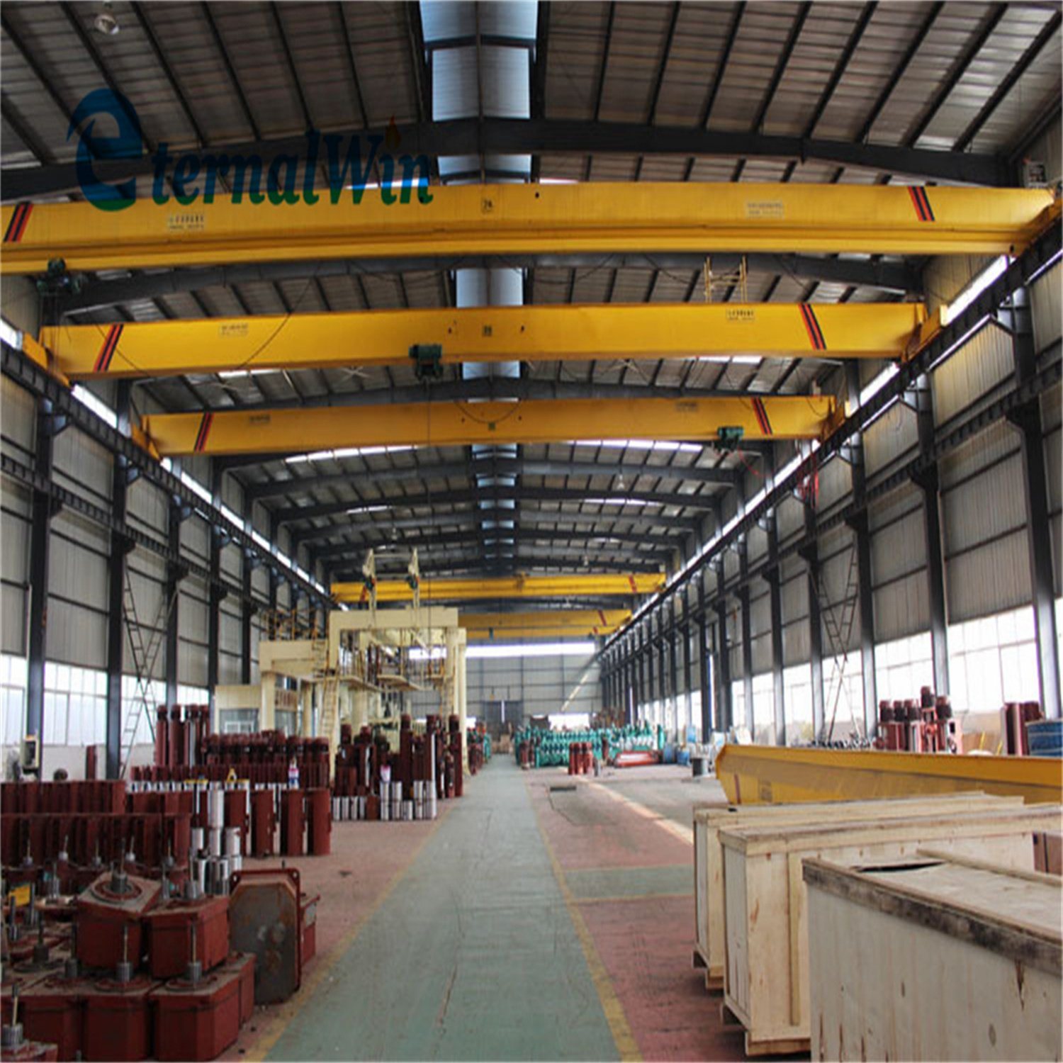 Китай 
                Китайский поставщик крана 10 тонн один мостовой кран для продажи
             поставщик
