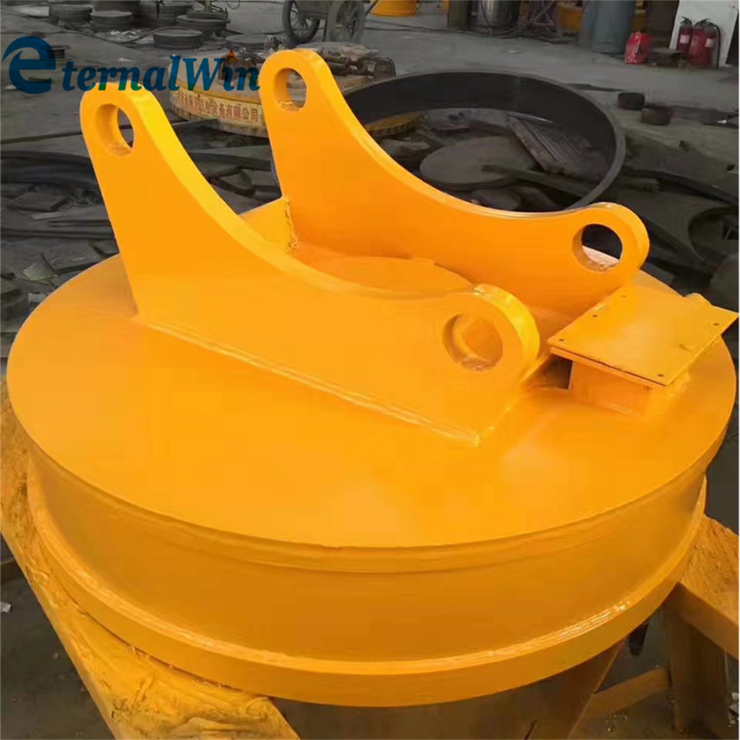 Circular Electromagnet 2 Ton Lifting Magnet for Steel Billet