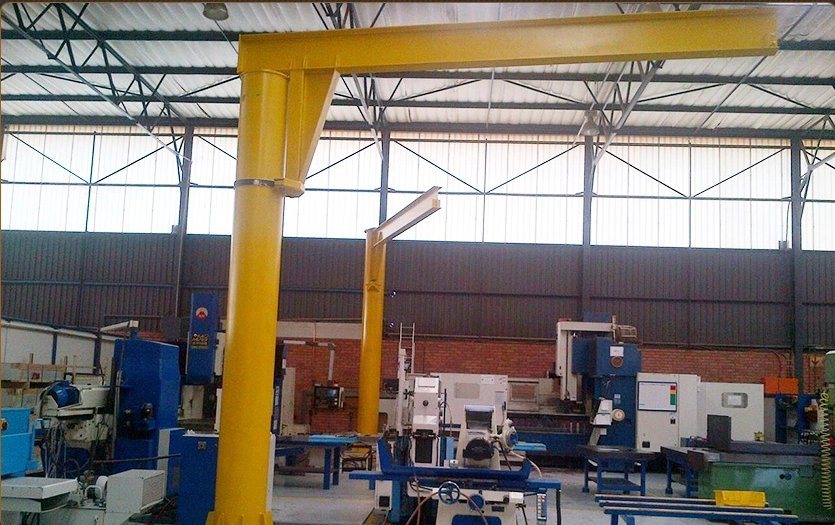 Column Type Cantilever Crane Electric 360 Degree Rotation Small Single-Arm Crane