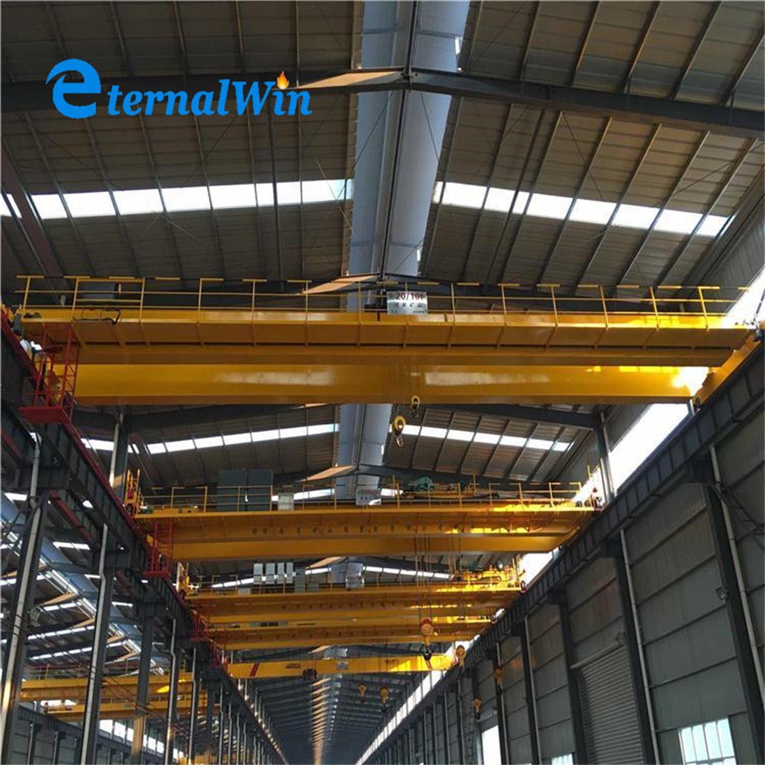 Competitive Price 5-400 Ton Double Girders Overhead Casting Crane with Electric Chain Hoist