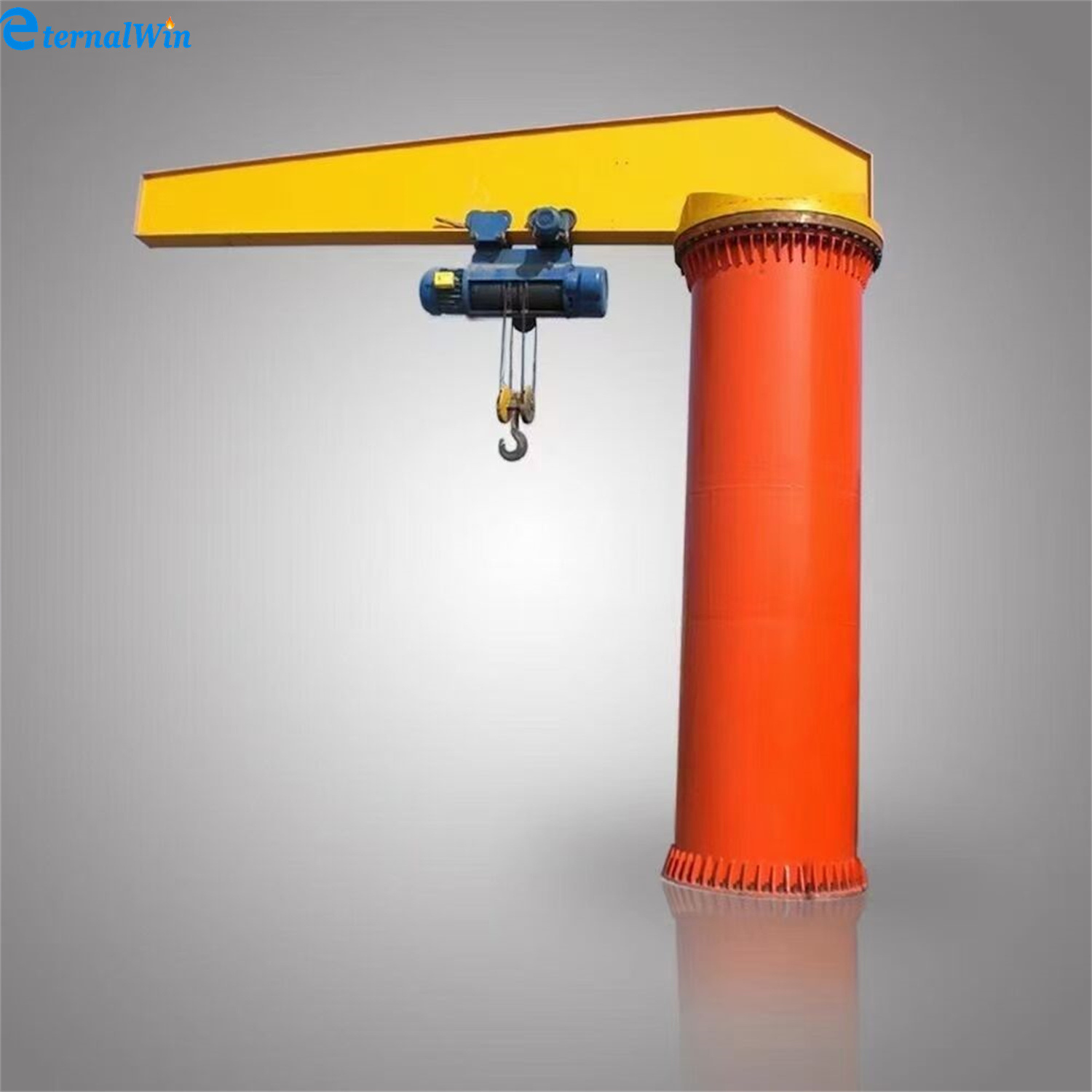 Construction Warehouse CE Certificate Fixed Pillar Jib Crane with Chain Hoist