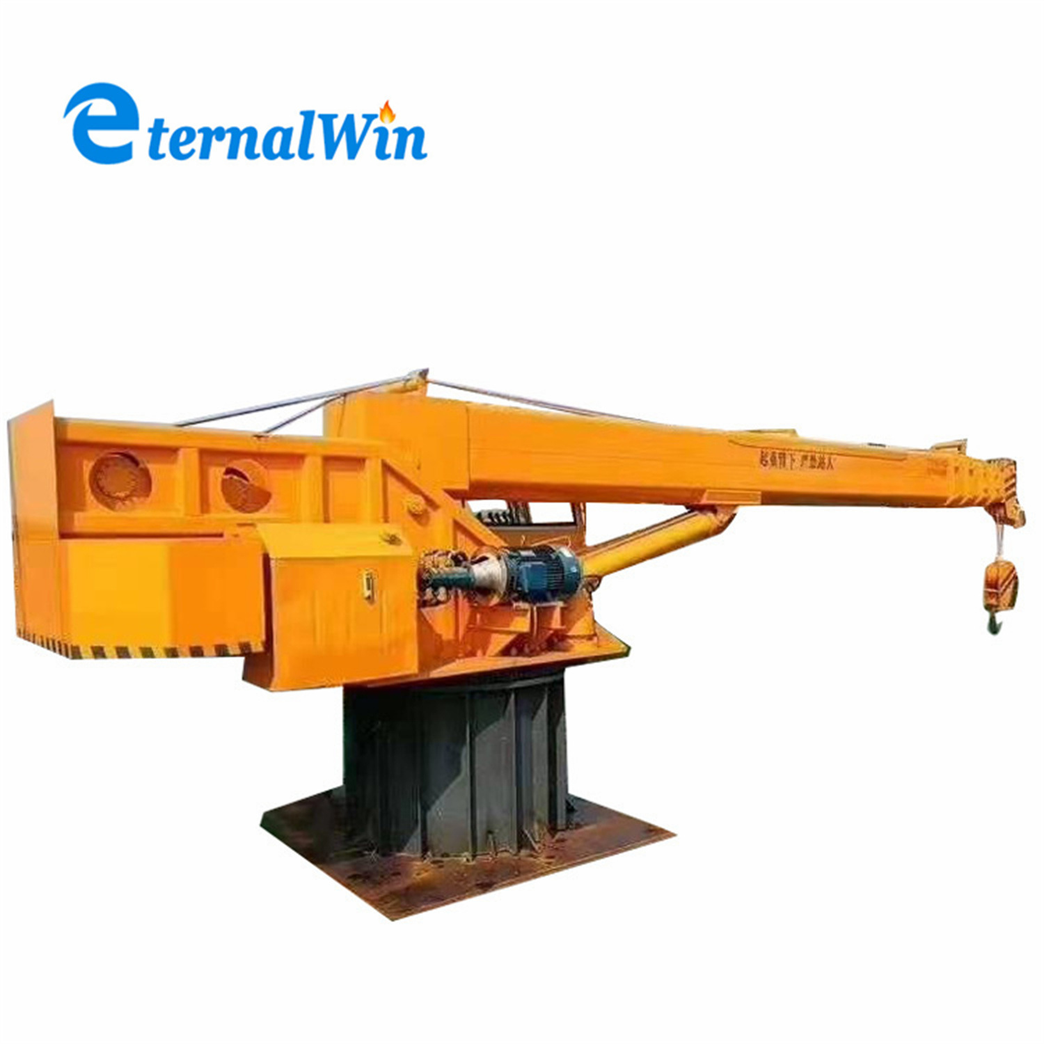 Customized Small Hydraulic Crane 8 Ton Marine Knuckle Boom Deck Crane