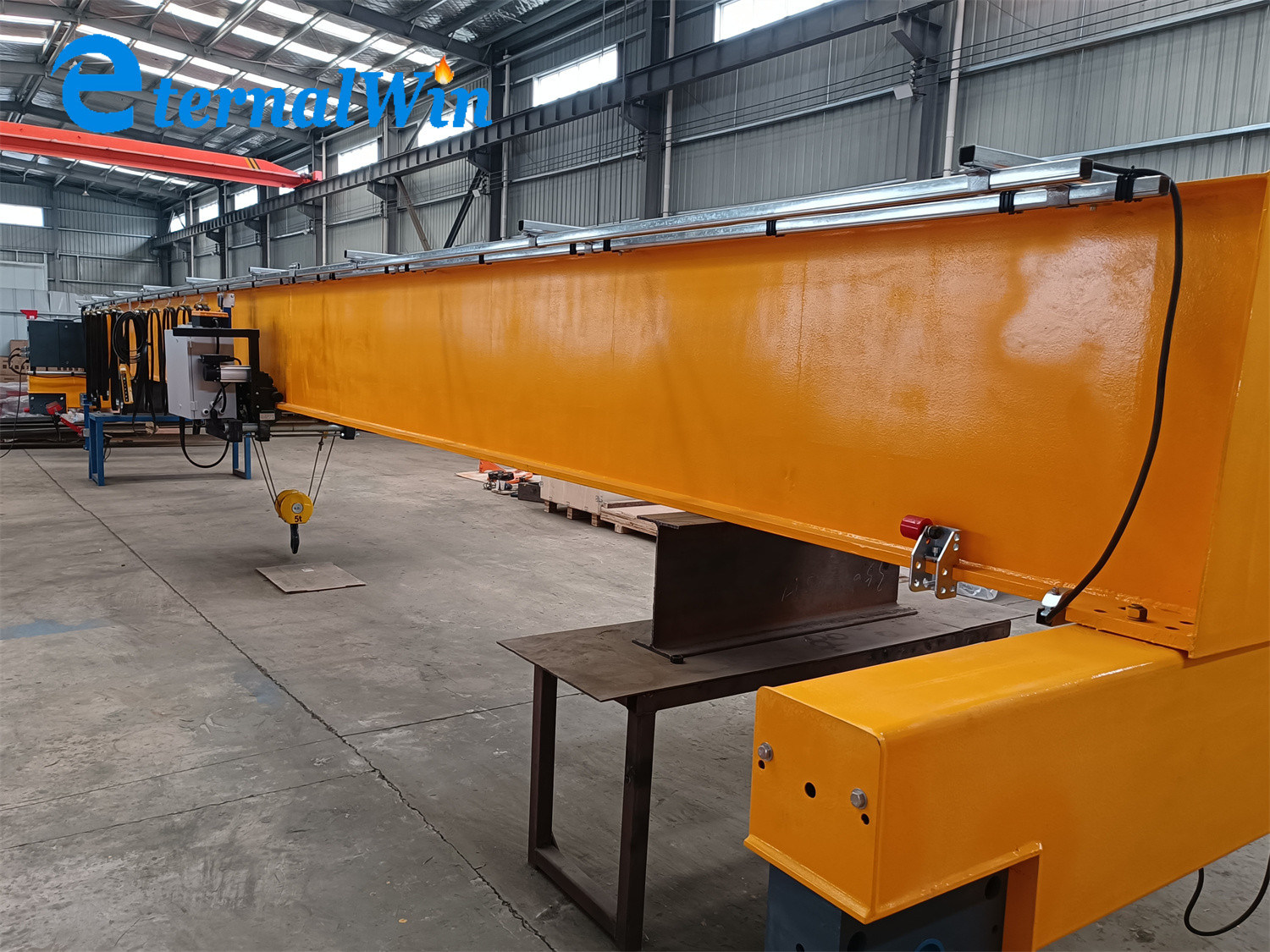 Customizing Workshop Lifting Machine Europe Hotsale Type Single Beam Overhead Crane