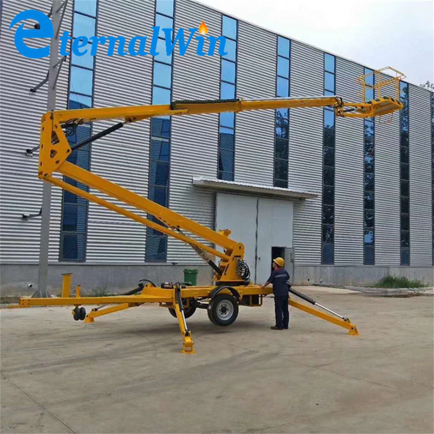 
                Discount Price Trailer Boom Lift Platform Hydraulic Lifter Articulated Boom Lifter
            