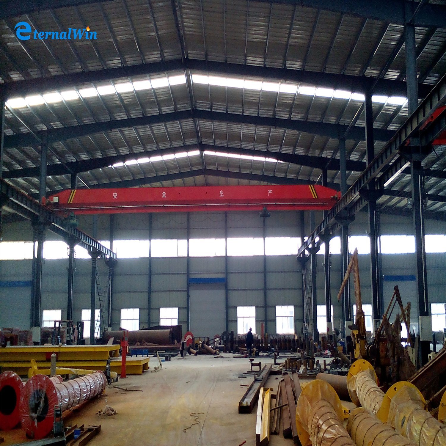 Double Beam 20 Ton Lifting Machine Bridge Crane