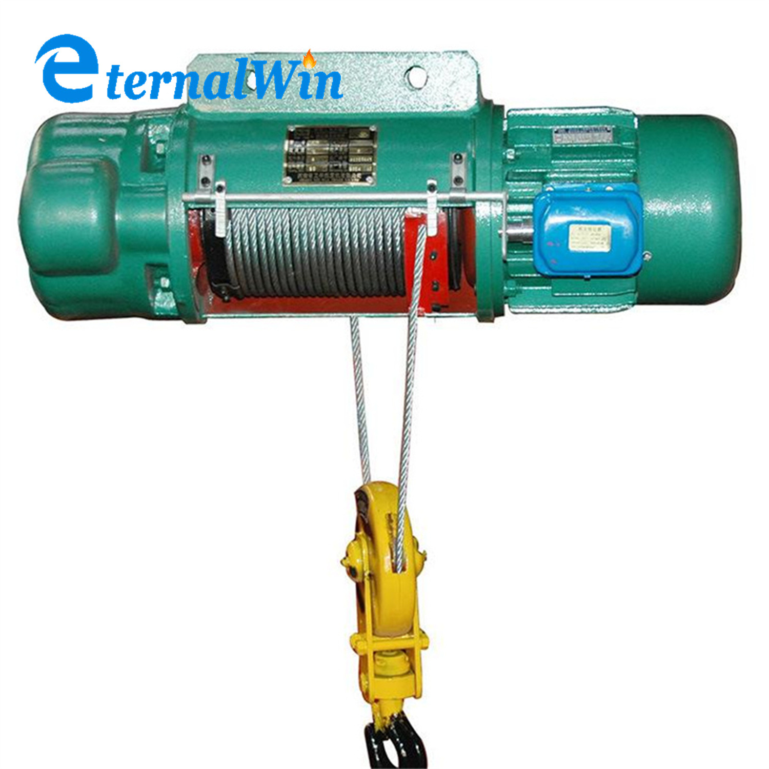 Electric Chain Hoist for Girder Crane Motorized Trolley Crane with Steel Cable Wire Hoist