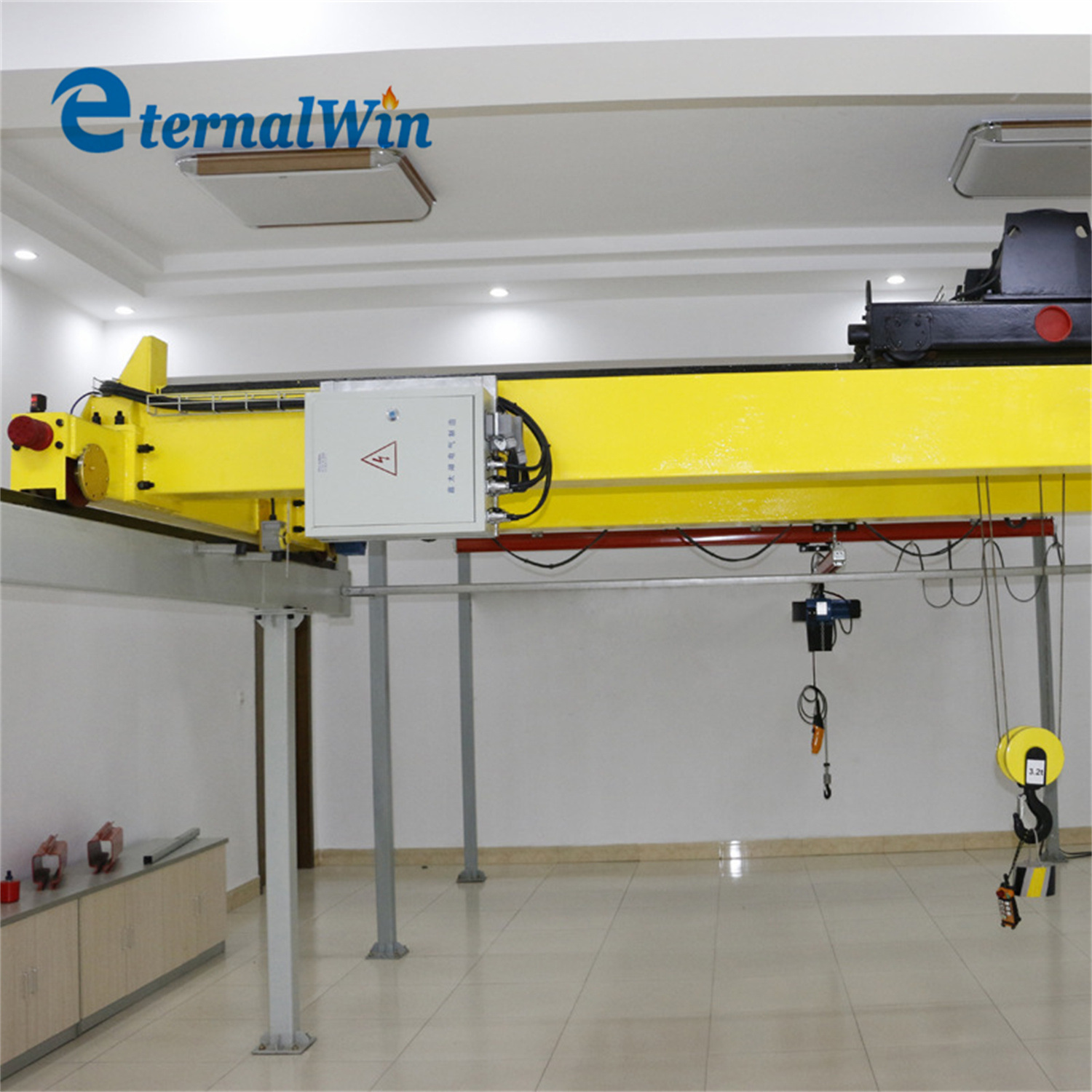Electric Lifting Height 3-30m Double Beam 3t 5t 10ton 20t Double Girder Overhead Crane