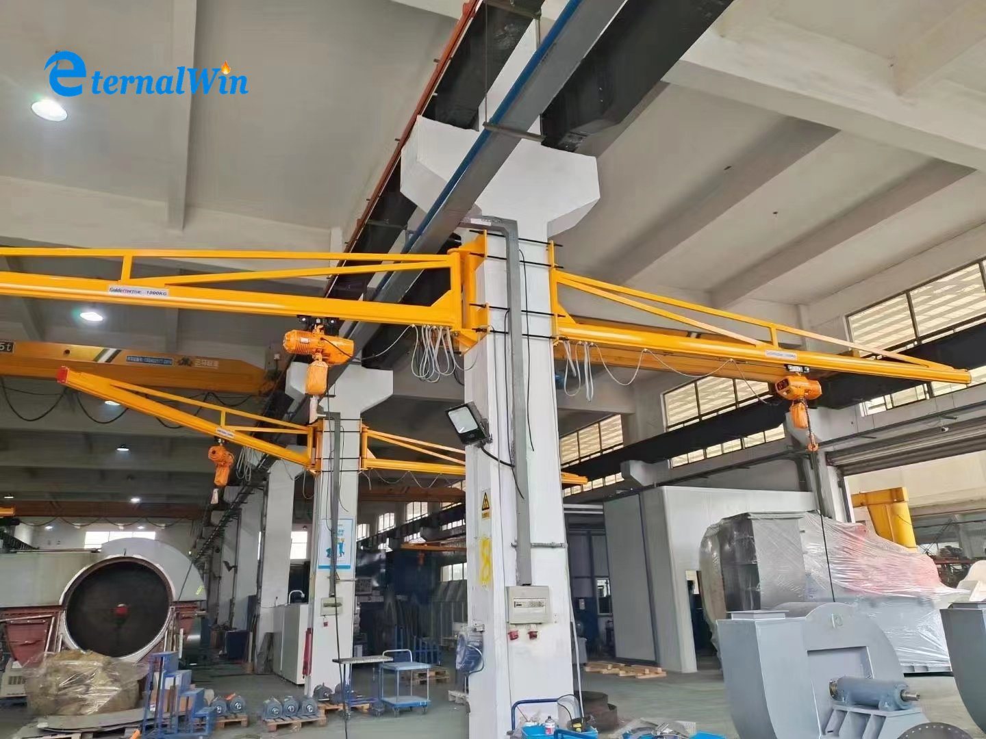 China 
                CE 인증을 획득한 Jib Crane을 여행하는 Eternalwin Wall
             supplier