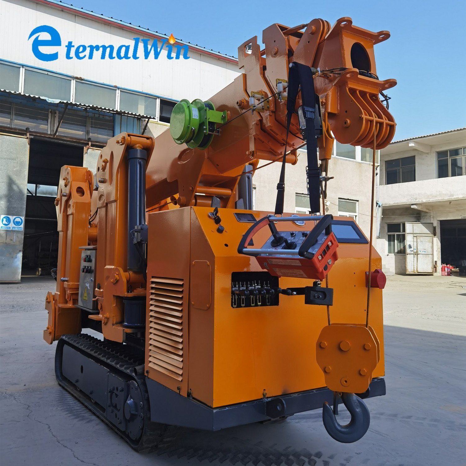 Europe Sale Yellow 3 T Mini Spider Crawler Crane