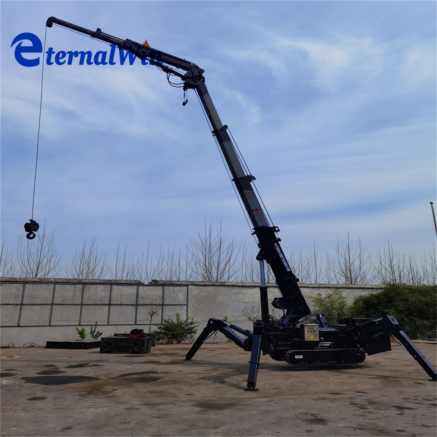 Factory Aerial Working Crawler Type Spider Crane for Glazing Price