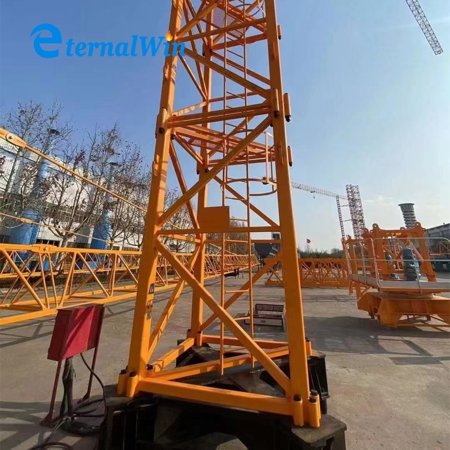 Factory Customized Construction Tower Crane Boom Length Tower Crane Price