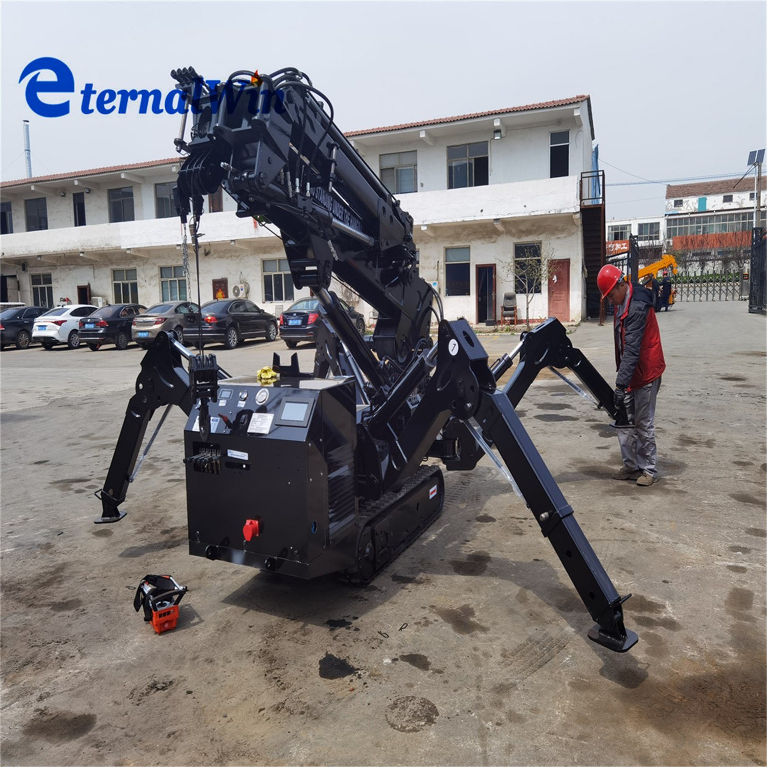 Factory Direct CE Certification 3 Ton Mini Crawler Crane Price