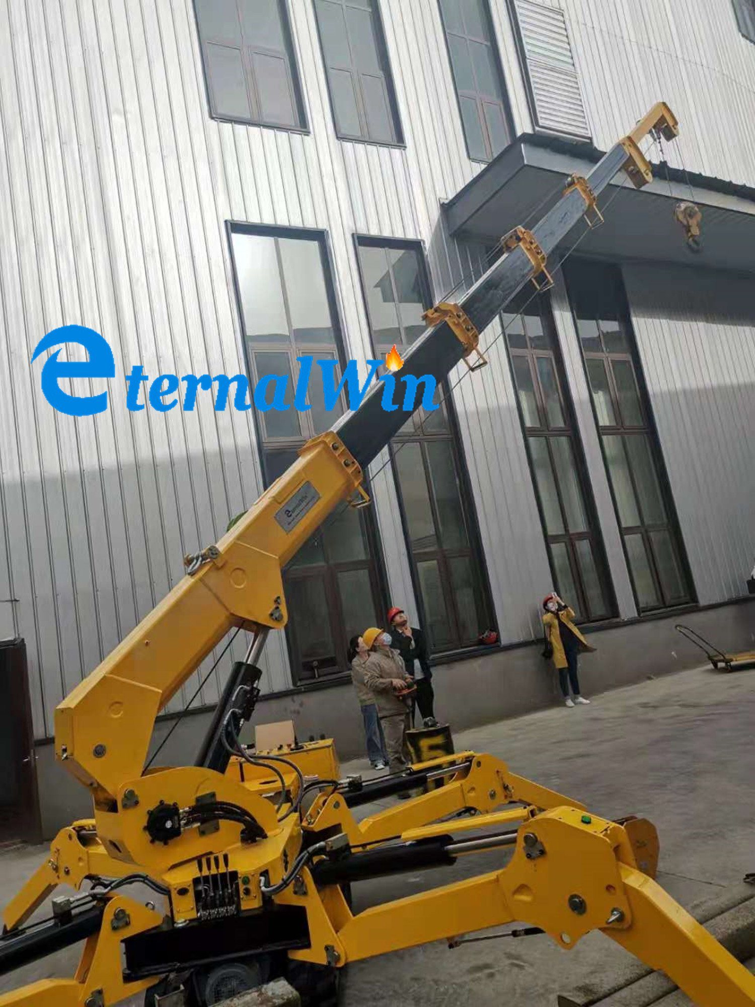 Factory Price 8ton Telescopic Boom Crawler Crane for Sale