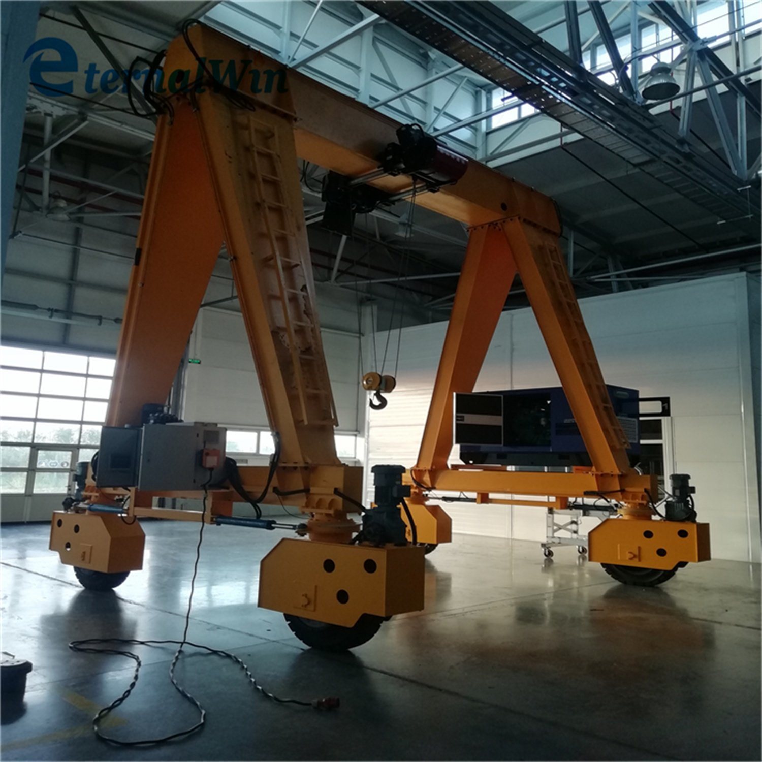 China 
                Factory Price Rtg Crane /Rubber Tyre Container Gantry Crane
             supplier