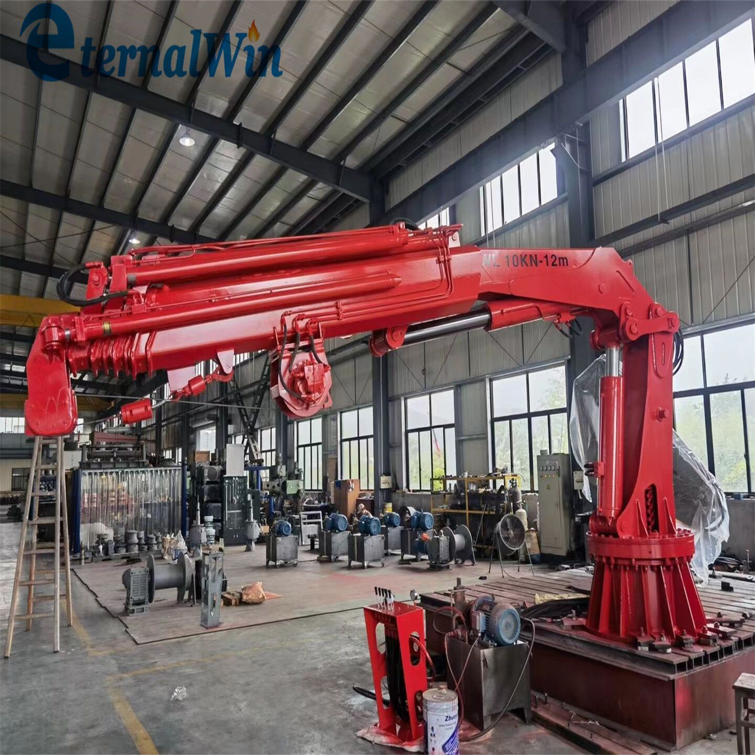 
                Factory Wholesale Various Styles Deck 15 Ton Ship Crane for Industrial
            