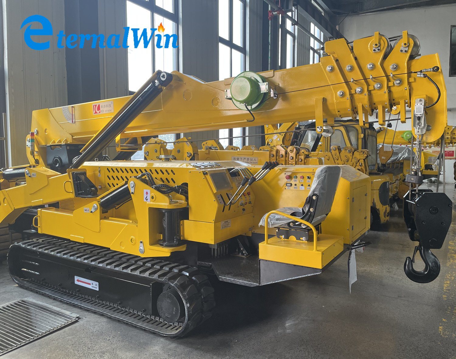 Foldable 5ton Mobile Spider Crane Kb Crawler Crane Kb5.0 Spider Crane