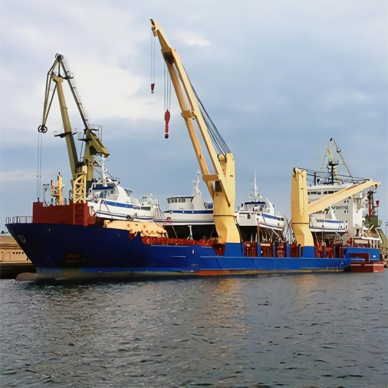 Folding and Telescopic Boom Davits Crane Marine Manual Davits Crane Deck Ship Dock Crane Onboard