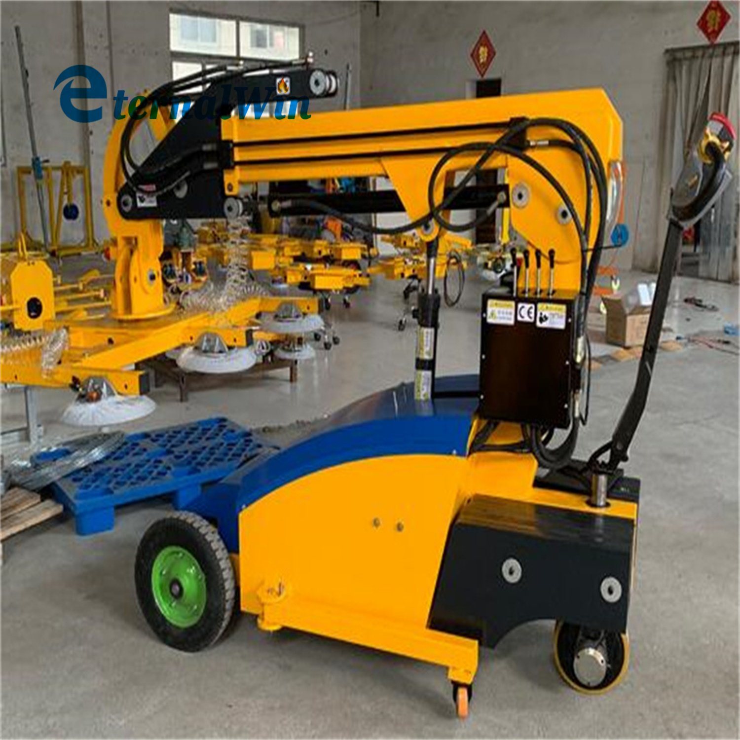 Glass Transport Vacuum Lifter with Vacuum Processing Vehicle, Equipment Used for Coil Lifting