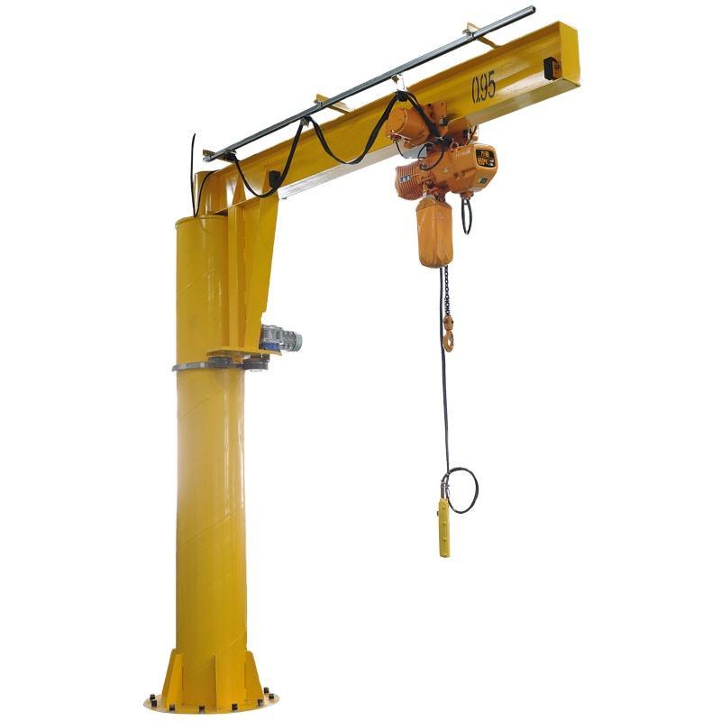 Ground Mounted Rotating Jib Crane for Warehouse Workshop Manufacturers