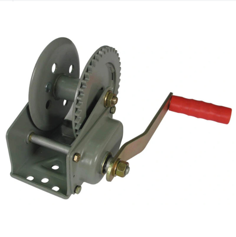 China 
                Hand Winch with Strap Worm Drive Winch Manual Hand Winch
             supplier