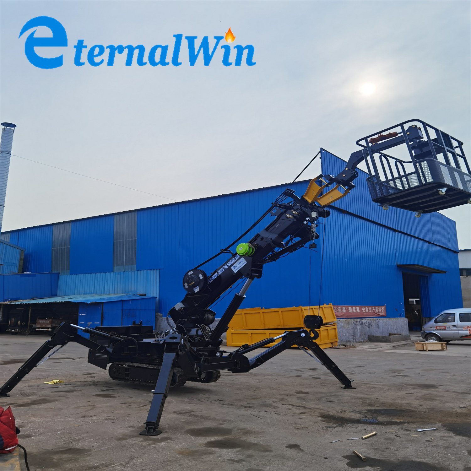 China 
                Robuster 8 Tonnen Mini-Raupenkrane / Spider Crane Preis für Verkauf
             Lieferant