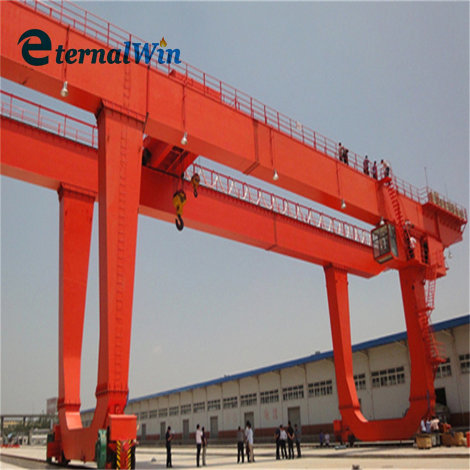 China 
                Heavy Duty Gantry Crane Double Girder Gantry Crane 50 ton
             leverancier