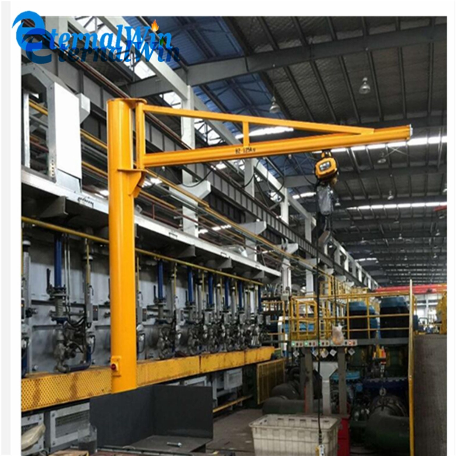 China 
                高性能産業用機械スラウイング 2 トンシングルビームマストタイプ ジブクレーン価格
             supplier
