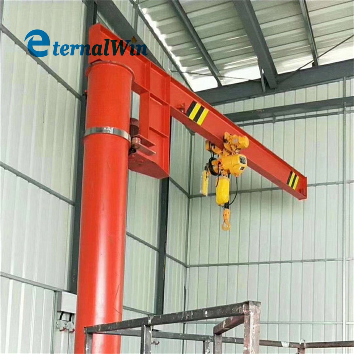 High Quality 500kg to 10 Ton Fixed Floor Jib Crane for Materials Lifting