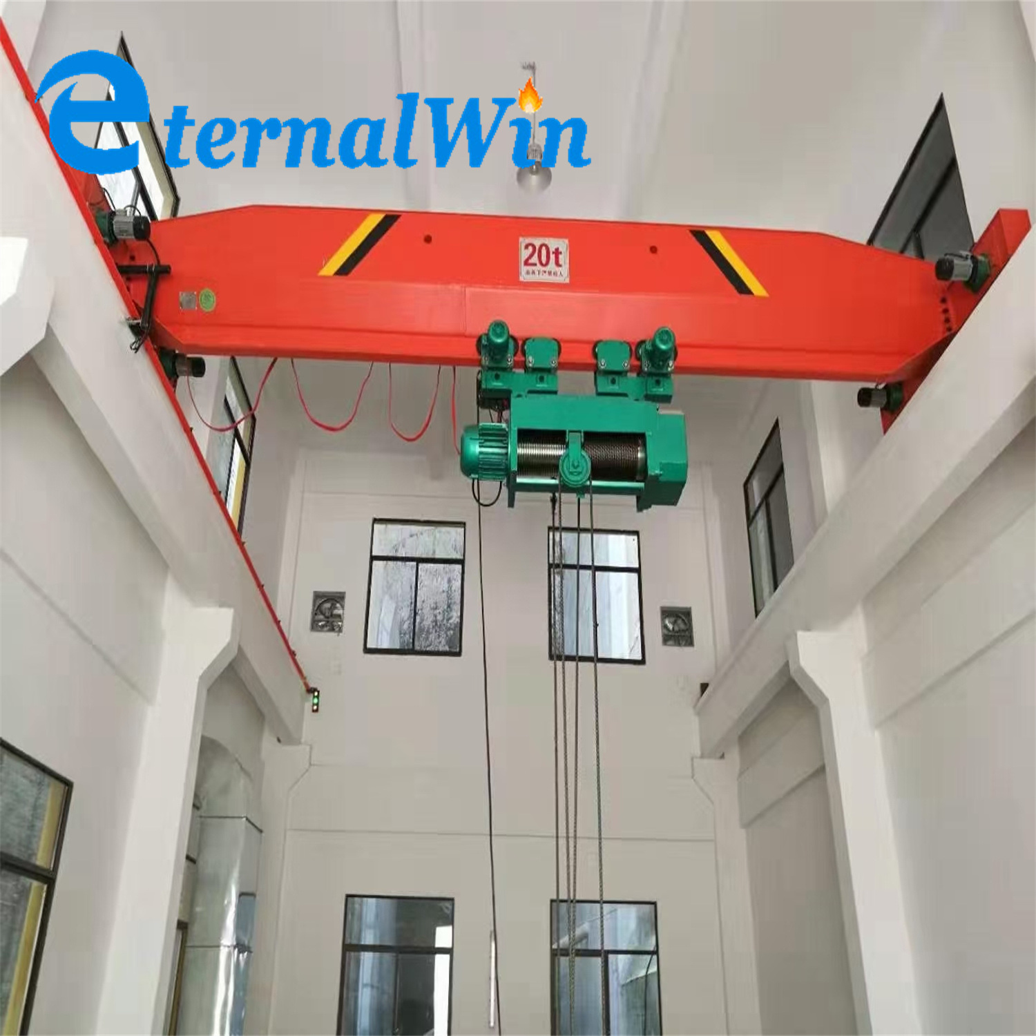 
                Controlo elétrico de alta segurança elevação de carga Máquina de elevação com guindaste portátil Guindaste aéreo de ponte de 5 toneladas
            