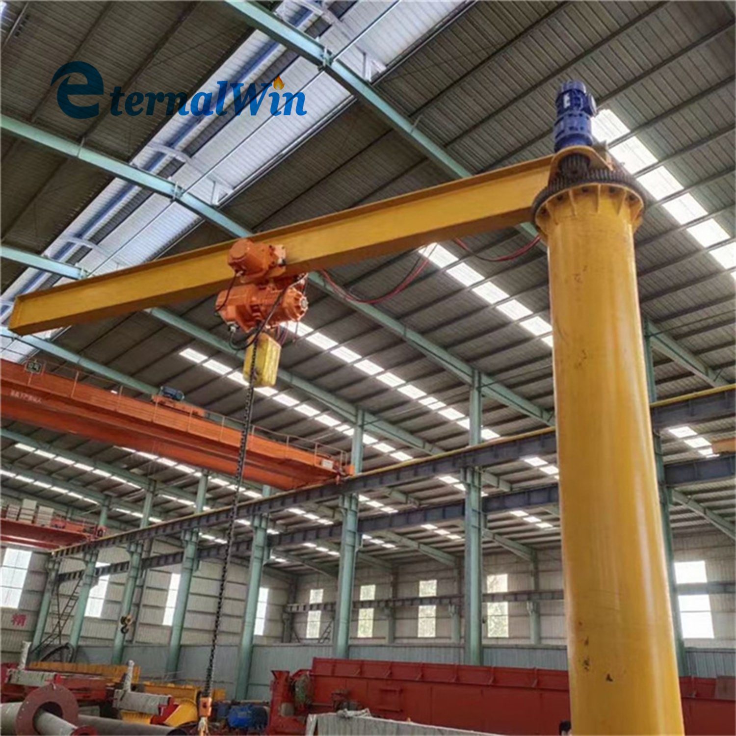 Hot Sale 3 Ton Floor Mounted Rotate 360 Degree Jib Crane