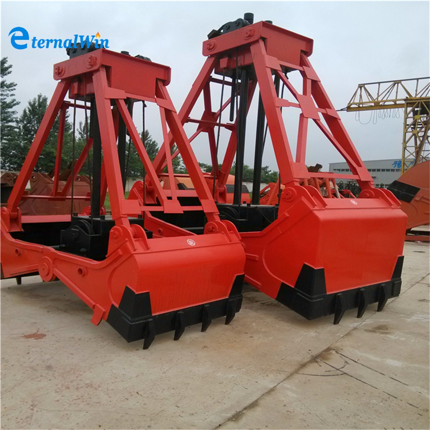 
                Hot Sale Excavator and Overhead Crane Hydraulic Clamshell Bucket - Clamshell Grab
            