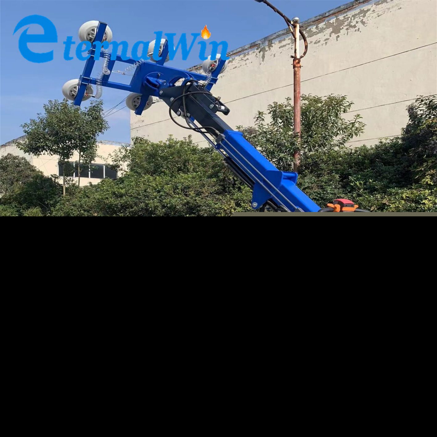 Hot Sale Unitized Curtain Wall Installation Device Electric Glass Vacuum Lifter