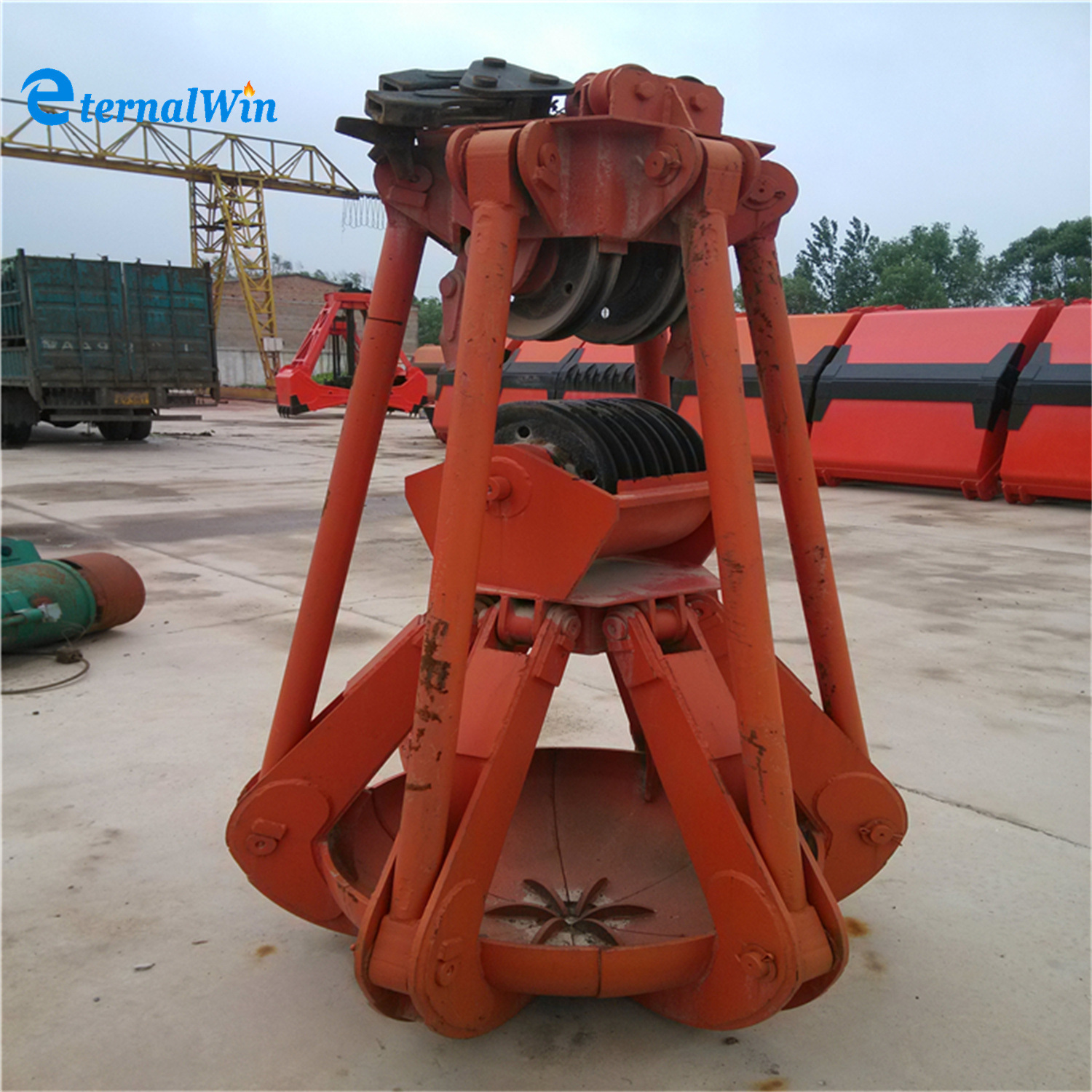 China 
                Hydraulic Excavator Metal Scrap Demolition Grapple Grab
             supplier