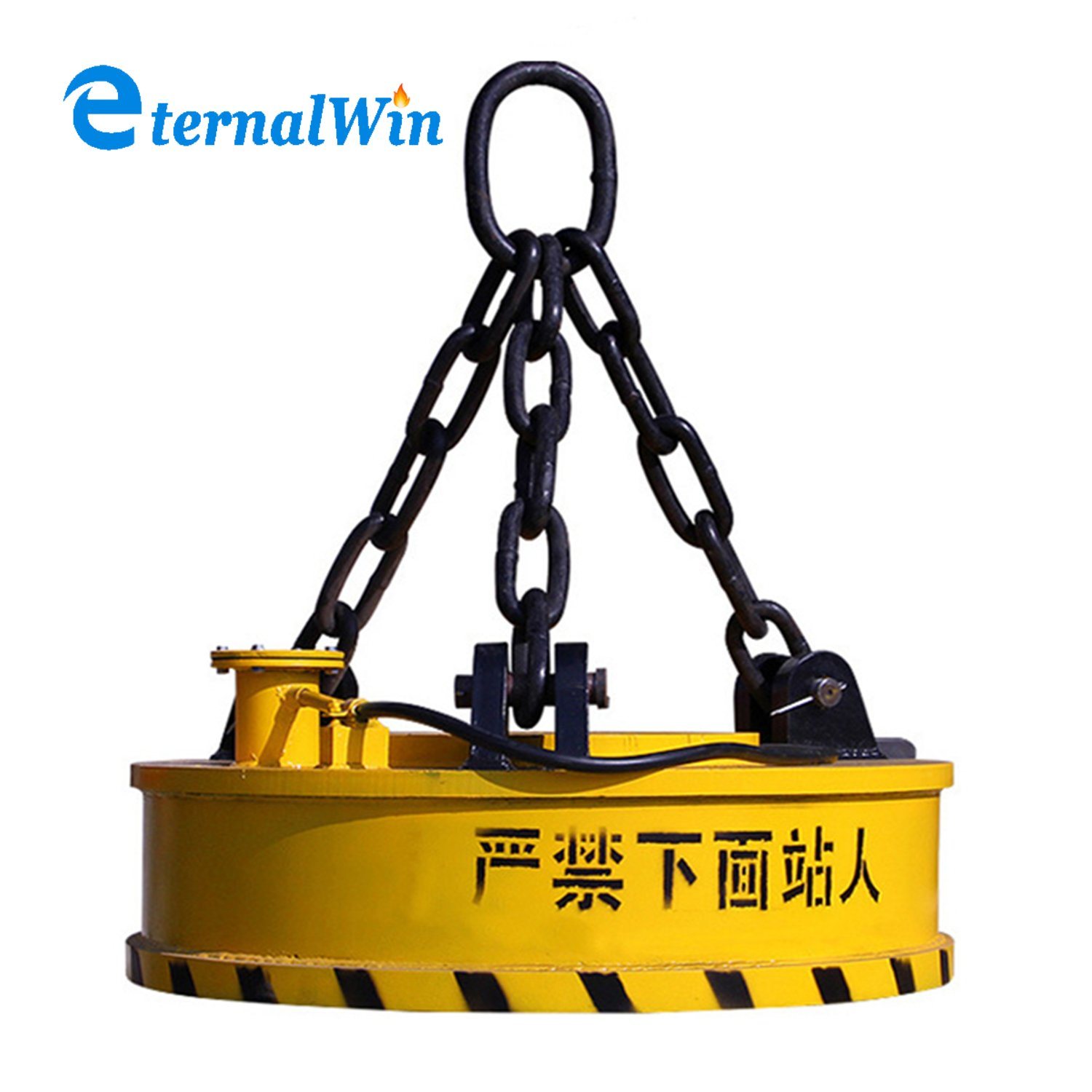 Industrial Used Steel Scraps Circular Lifting Electromagnet for Excavator Crane