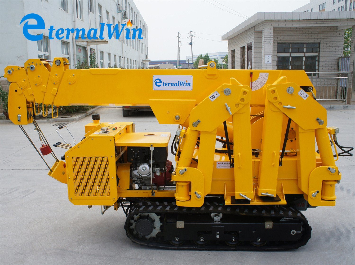 Kb3.0 Mini Crawler Crane 3ton Mobile Spider Cranes