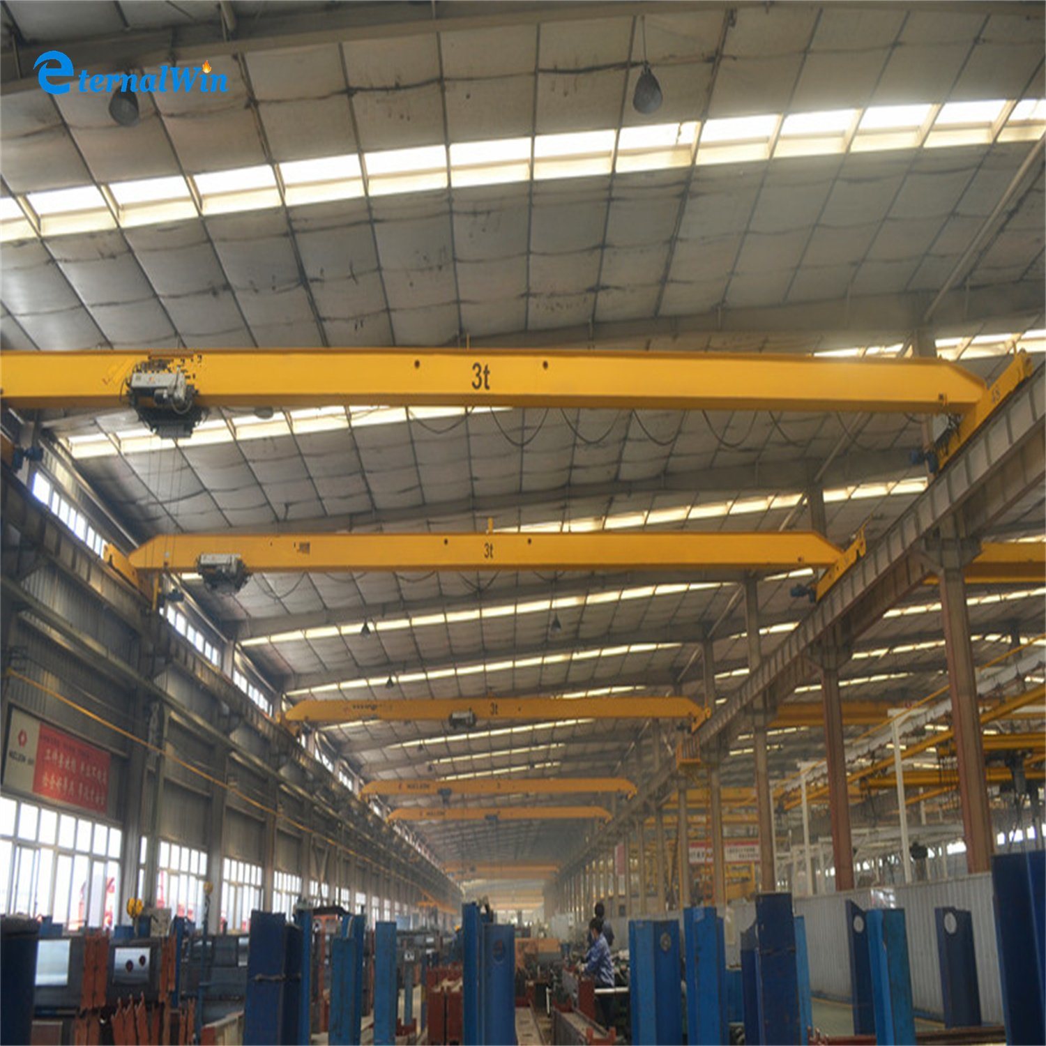 China 
                Ld Model Workshope Warehouse 10ton Single Girder Overhead Bridge Crane Price for Sales
             supplier