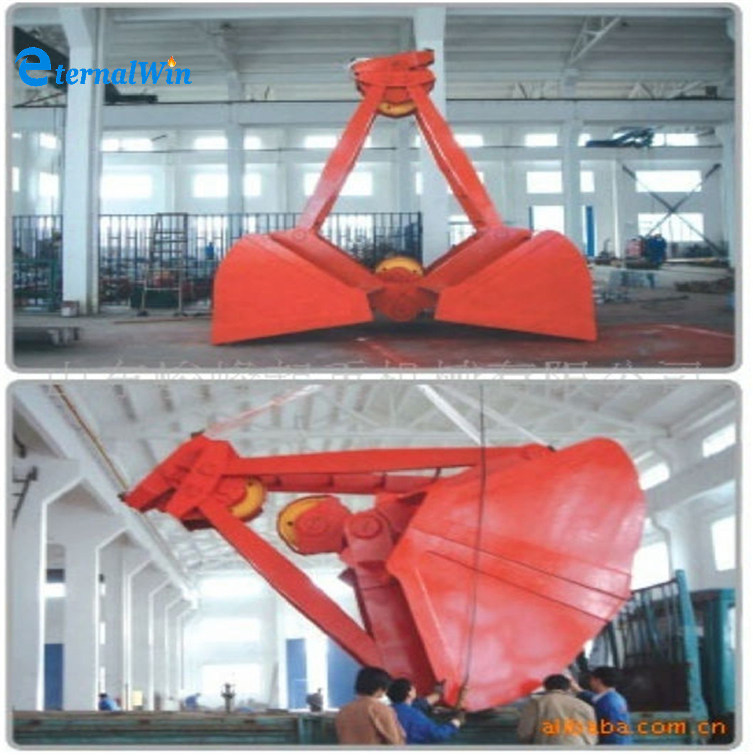 
                Lifting Material Machine Hydraulic Clamshell Grab Bucket for Mini Excavator
            