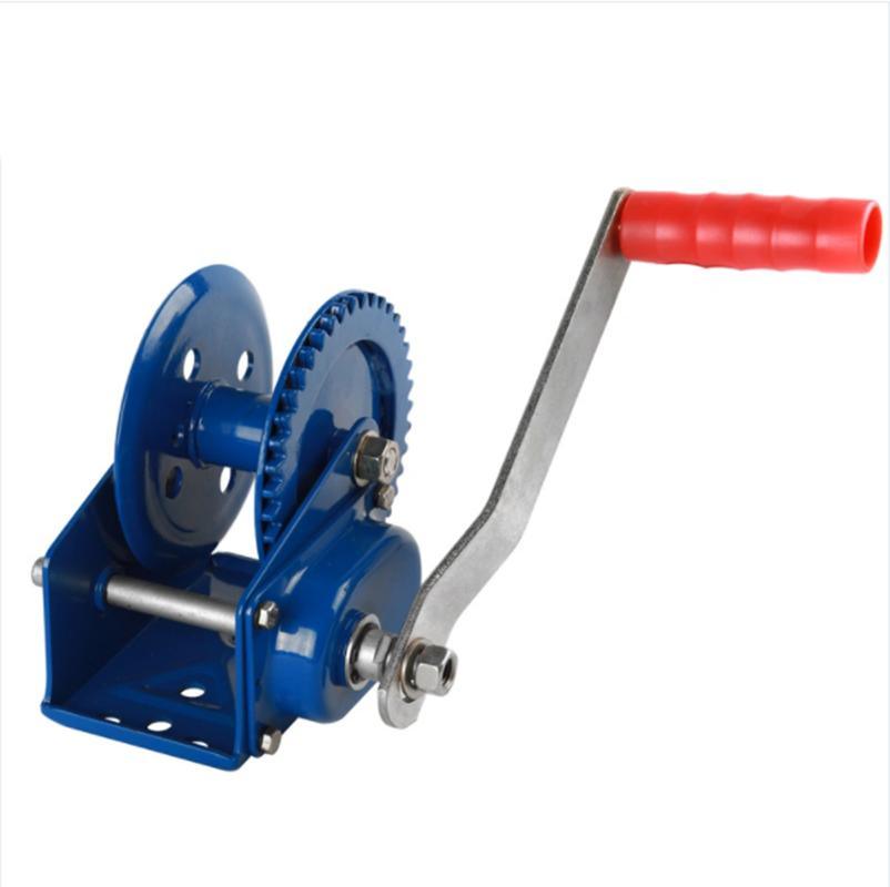 Manual Traction Hand Winch with Wire Rope
