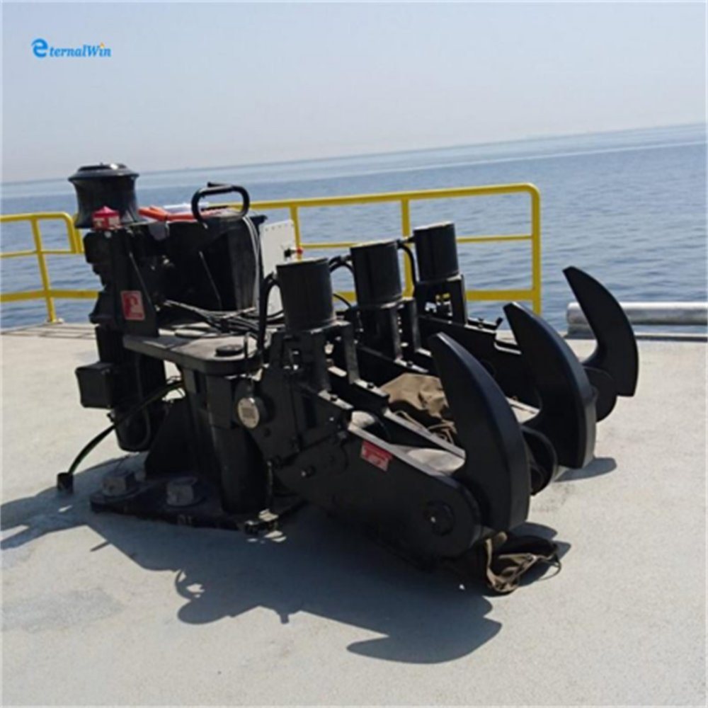 Marine Dock Deck Pneumatic Quick Release Mooring Towing Hook for Boat with Center Monitor and SGS