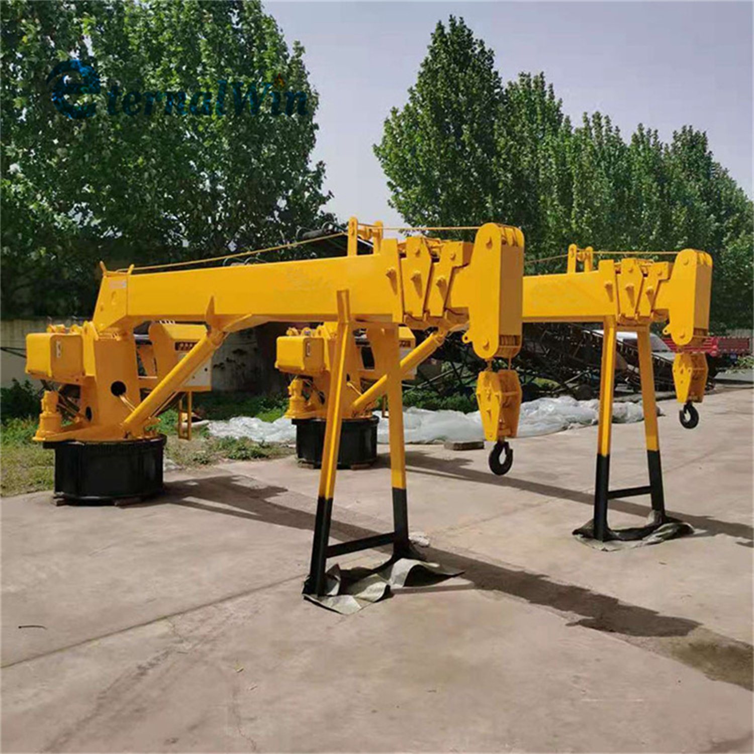 China 
                Marine Electric Hydraulic Deck Crane for Ship Used Crane
             supplier
