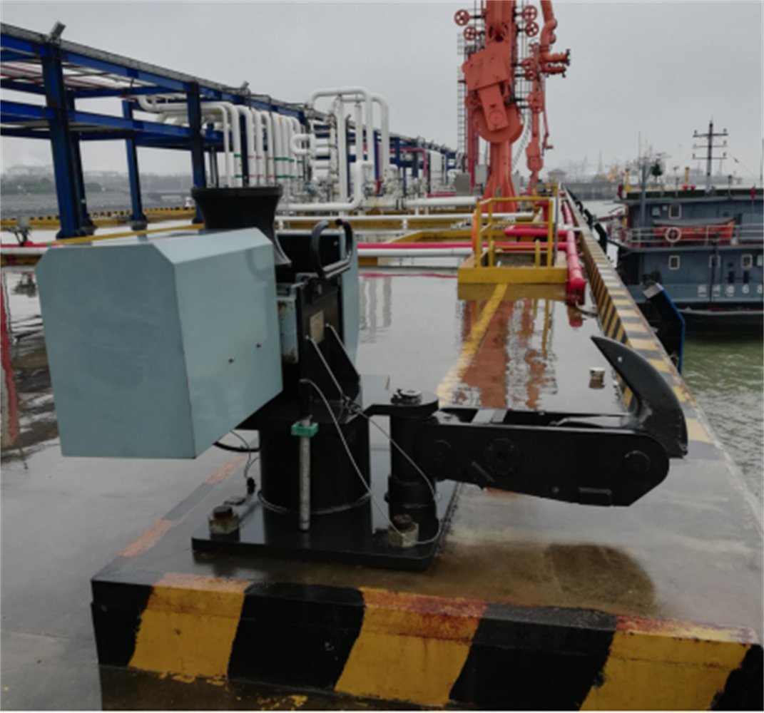 
                Marine Mooring Line Hook Quick Release Mooring Towing Hook Hydraulic 100t Quick Release Mooring Hook Double Hook
            
