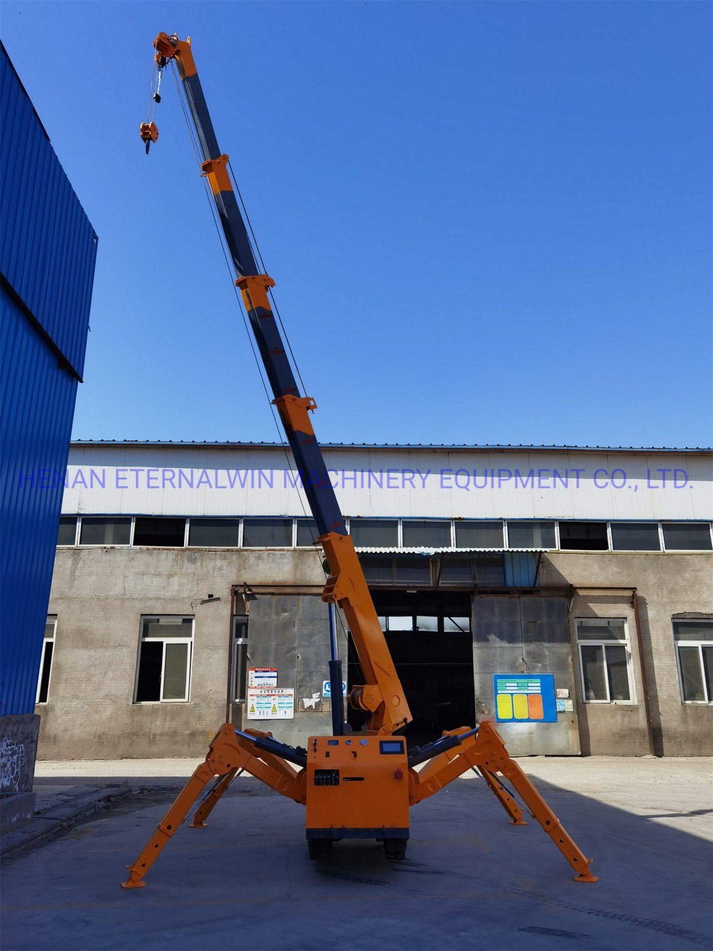 China 
                Mini Spider Crane Crawler Crane voor machineinspectie
             leverancier