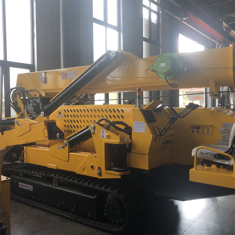 Mobile Crane 8 Ton Mini Spider Crawler Crane with Torque Limit