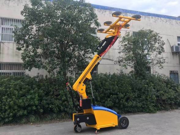 Mobile Insulating Glass Lifting Equipment Electric Glass Vacuum Lifter