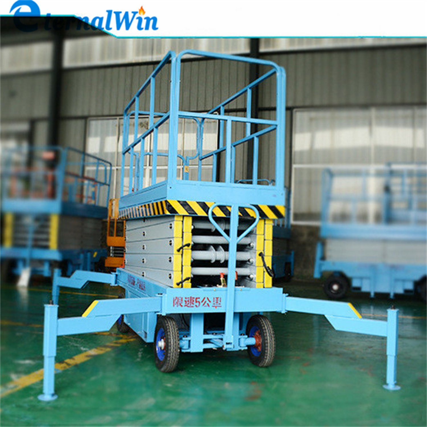 Mobile Scissor Aerial Working Platform Lift 8m 10m 12m 14m Electric Scissor Lift for Sale