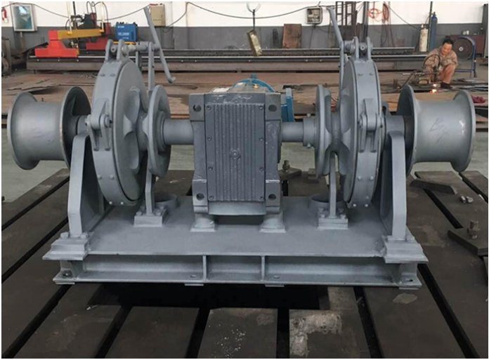 Mooring Winches on a Ship Electric Windless Rope Anchor Winch