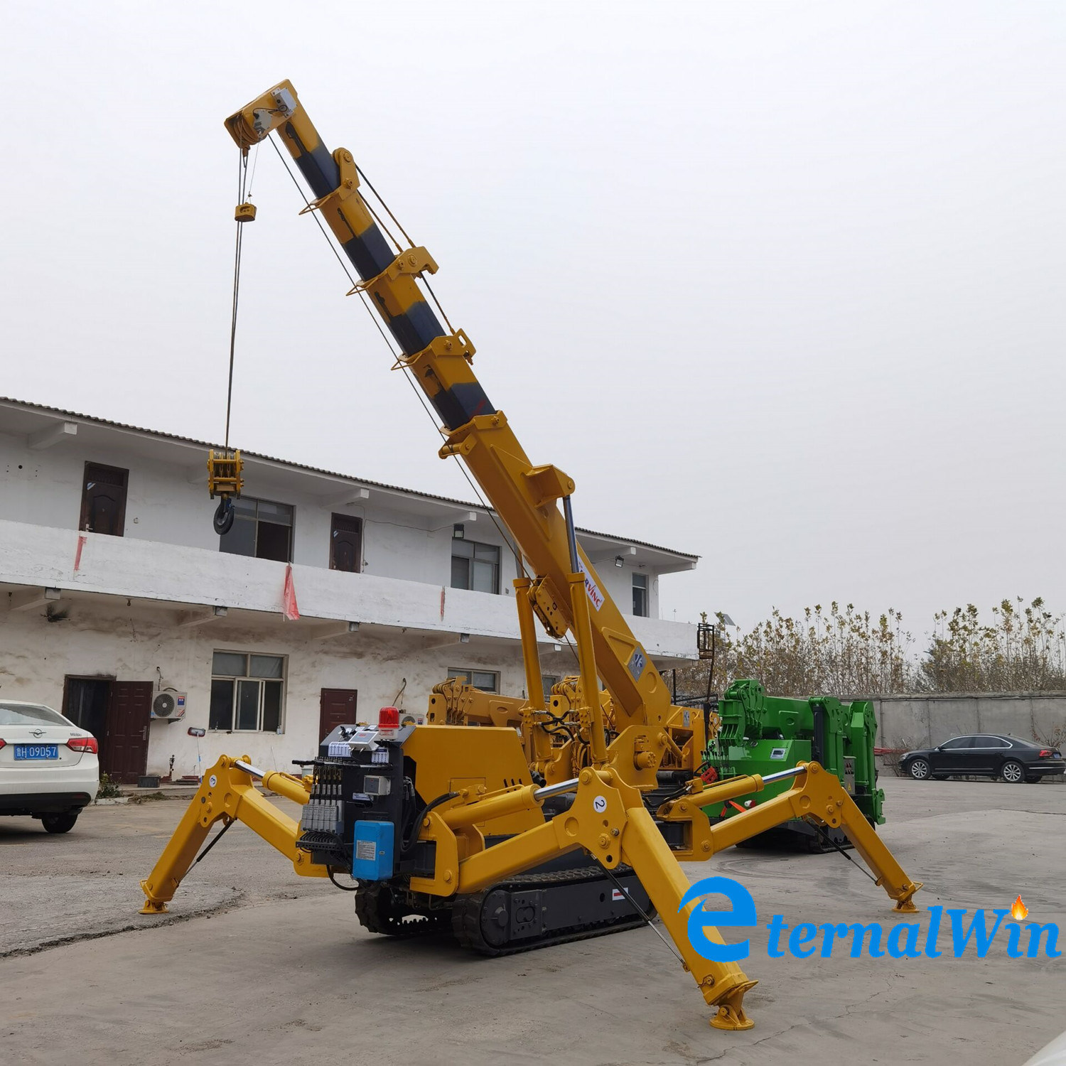 
                La flèche télescopique mobiles montés sur camion grue de levage
            