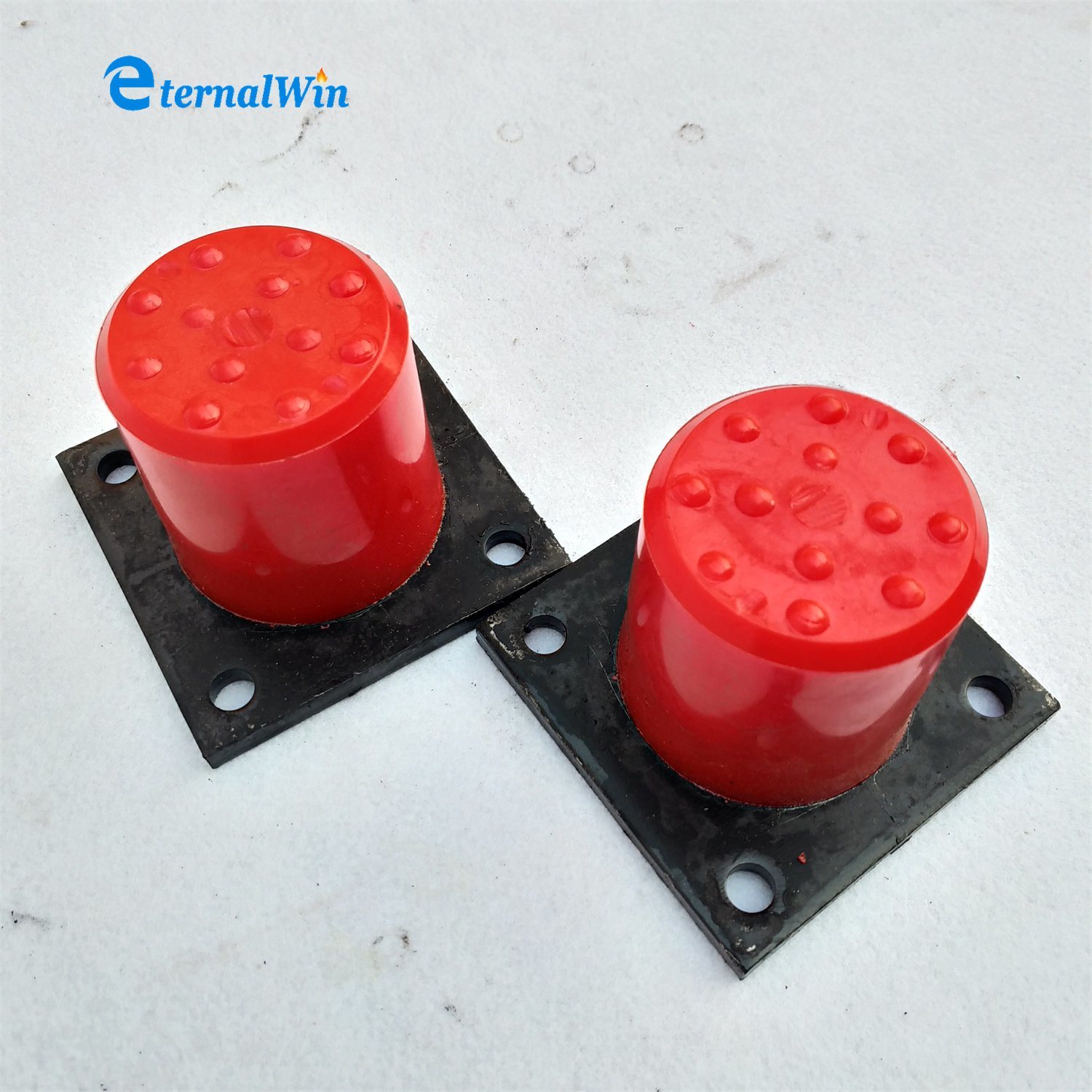 
                Polyurethane Shockproof Anti-Vibration Crane Buffer for Crane Protection Cellular Buffers Buffer for Crane Round Rubber Vibration Isolation Block
            